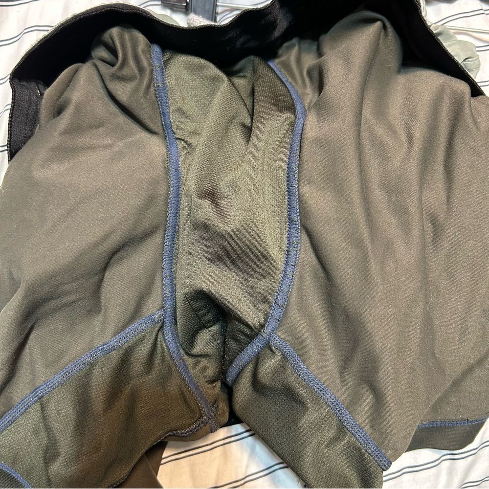 BYLT Basics Active + Lined Shorts Green Tie Dye Size Large Athletic Workout Gym - Picture 8 of 8